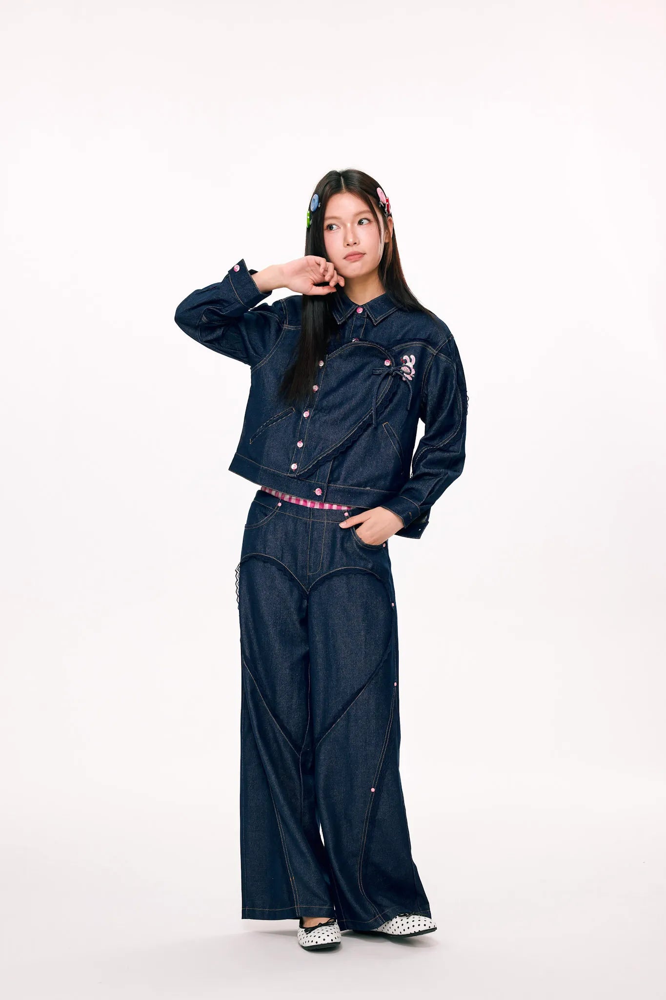 Lub-Dub Navy Trousers