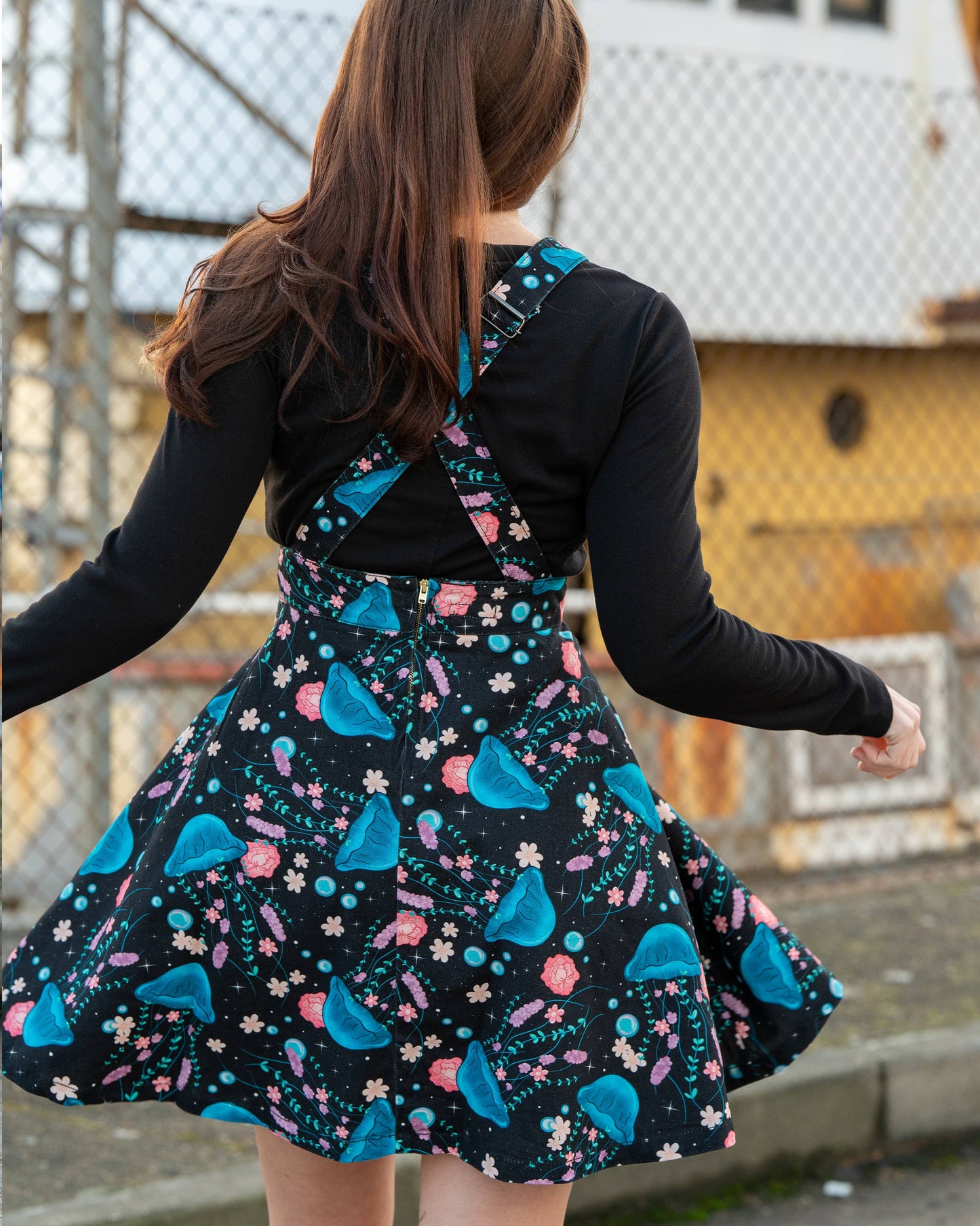 Jellyfish Pinafore Dress