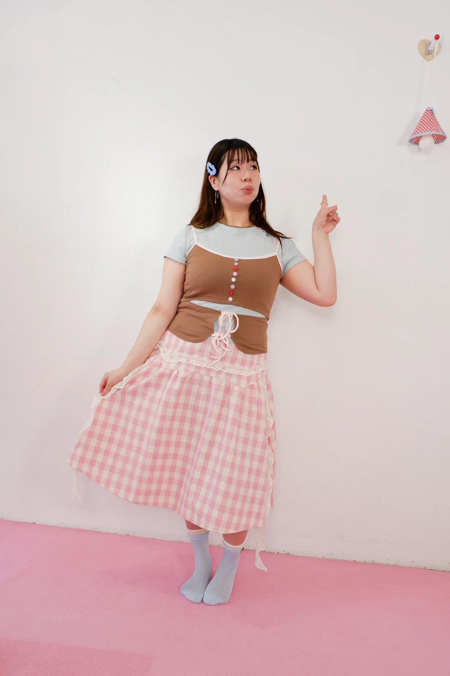 Double Scoop Tank Top Choco Brownie