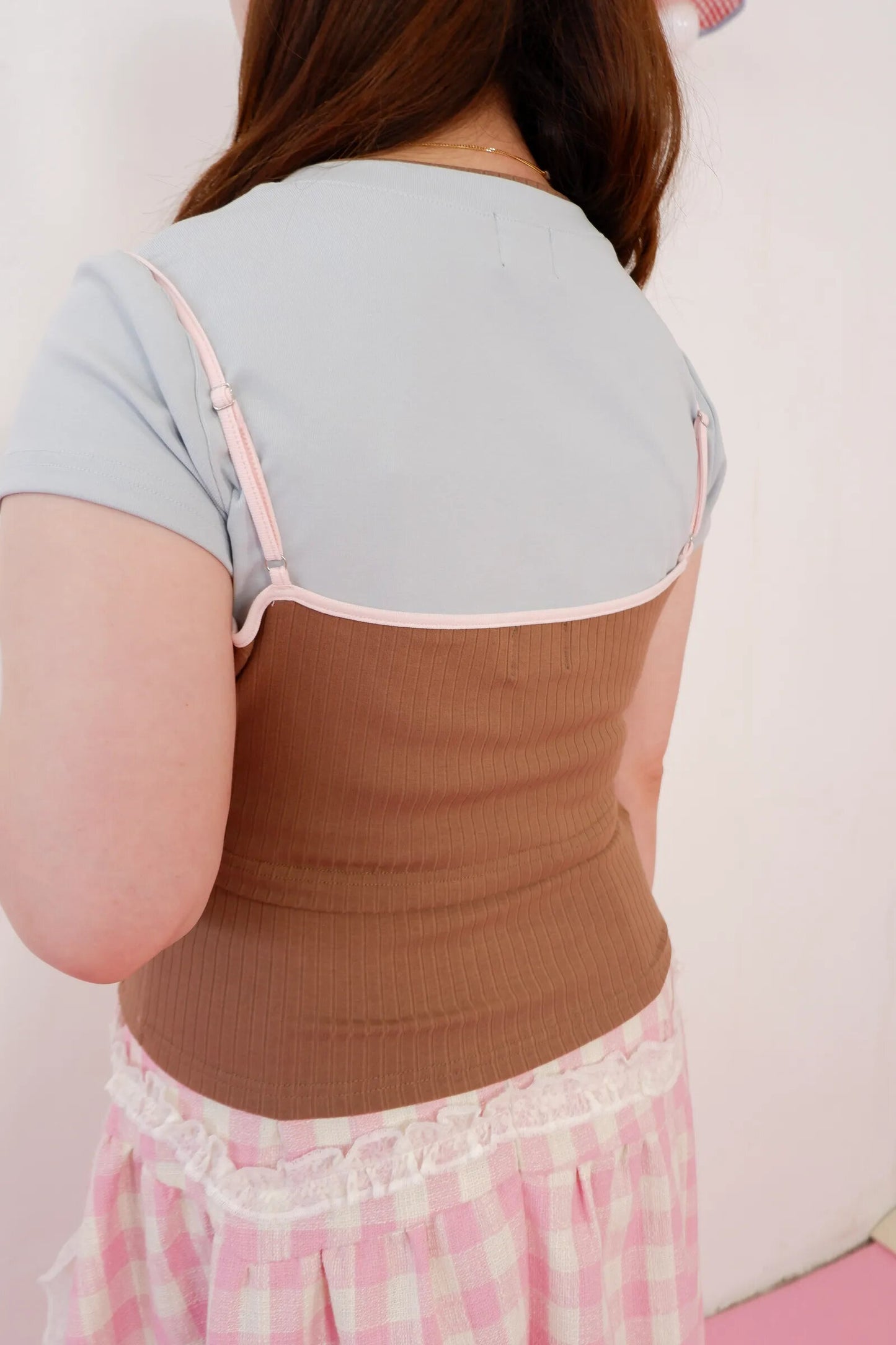 Double Scoop Tank Top Choco Brownie