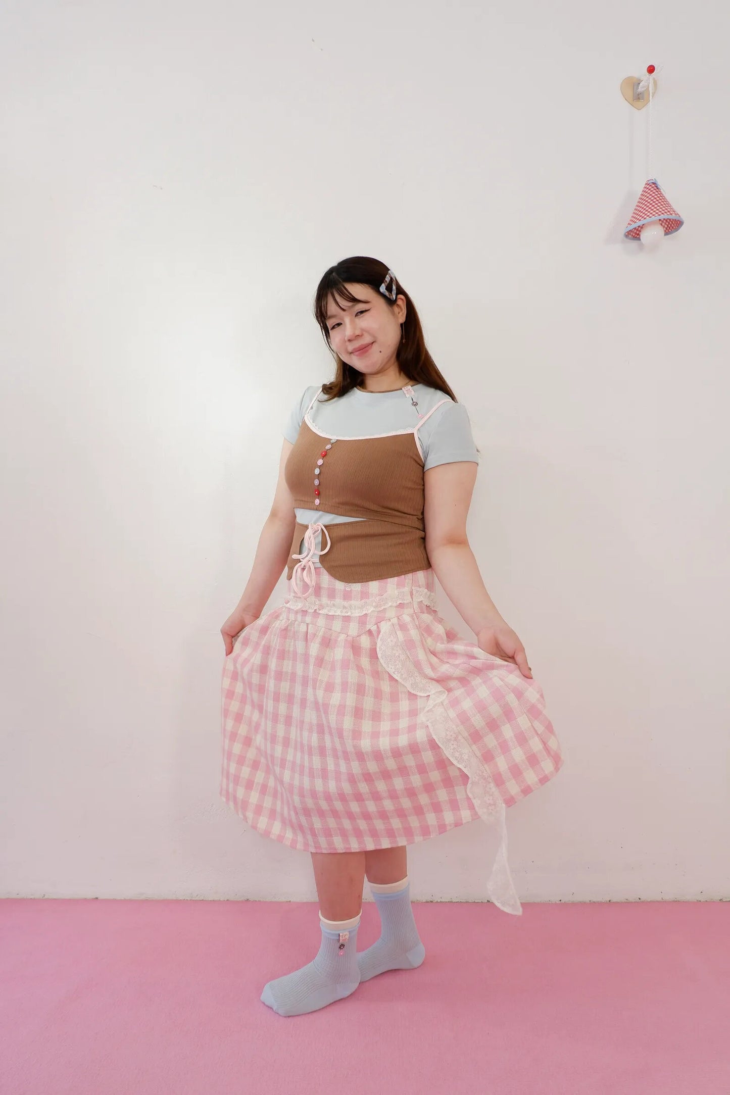 Double Scoop Tank Top Choco Brownie