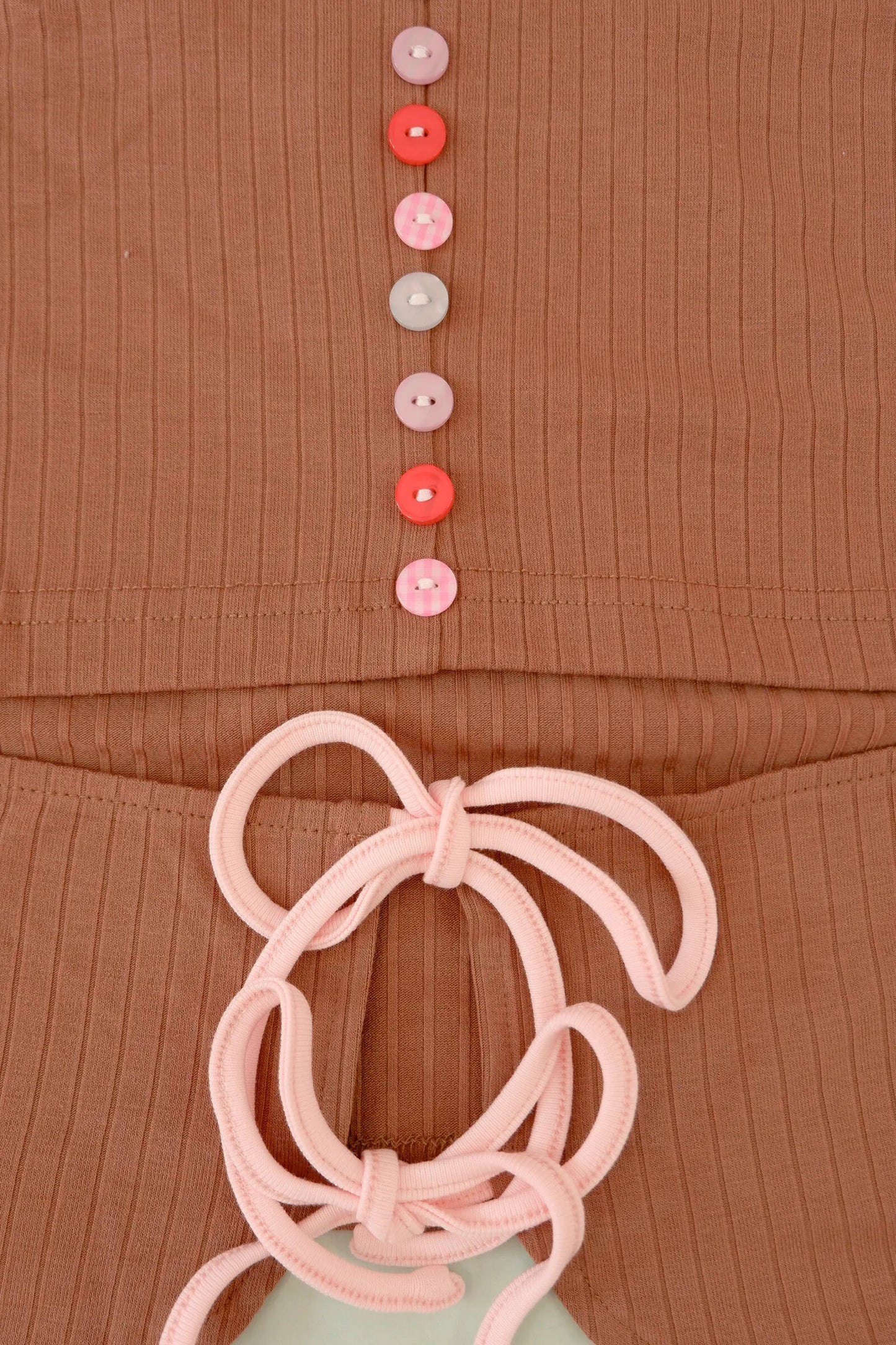 Double Scoop Tank Top Choco Brownie