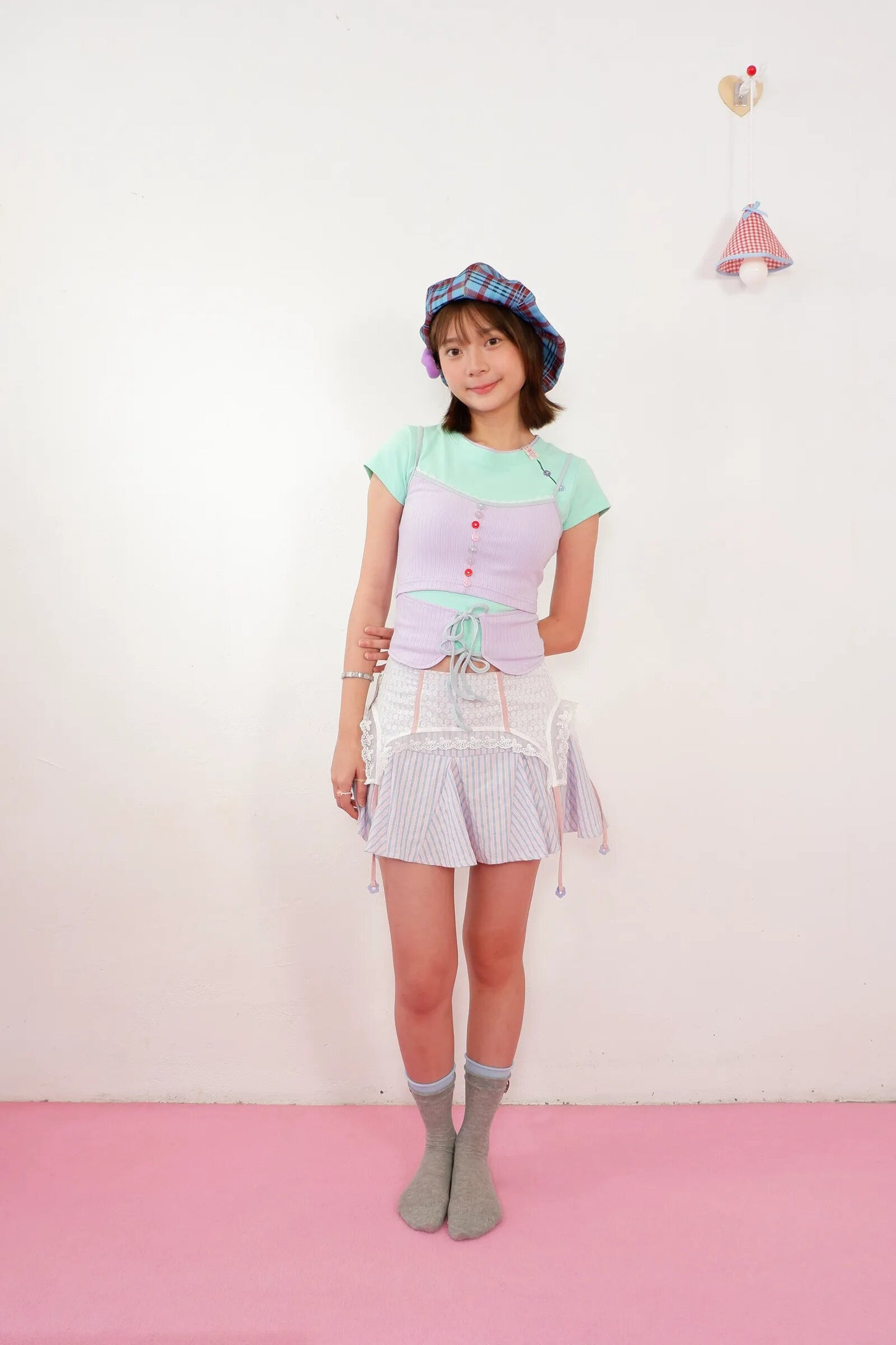 Double Scoop Bubble Gum Tank Top