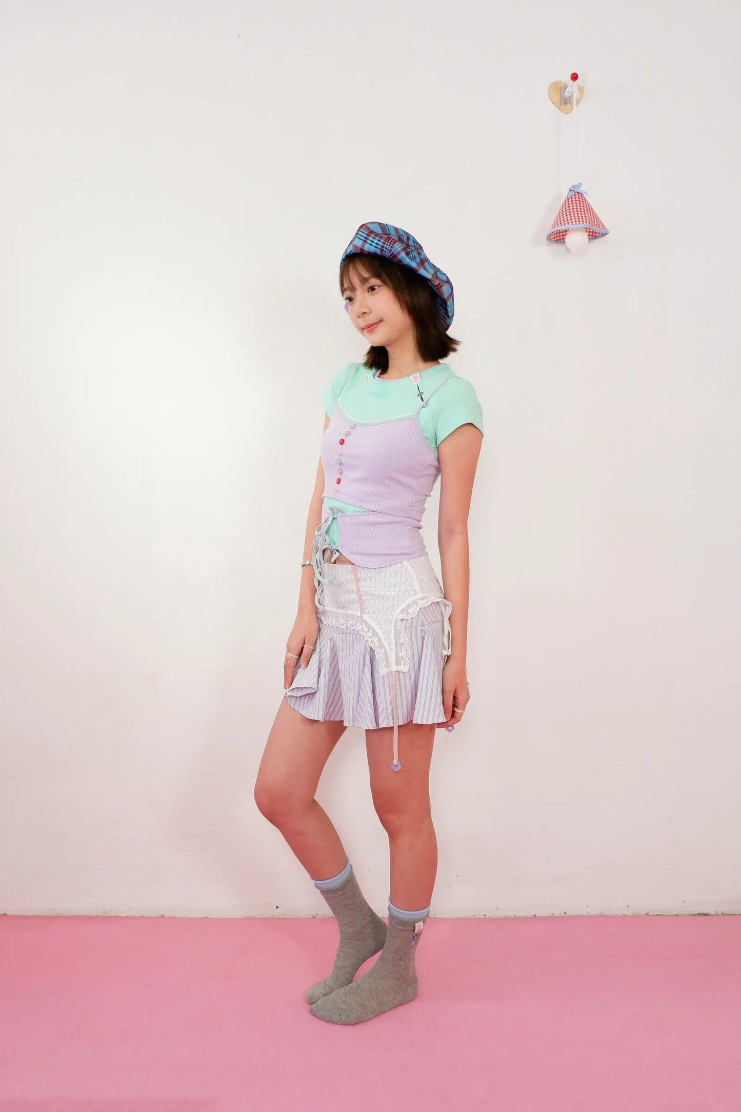 Double Scoop Bubble Gum Tank Top