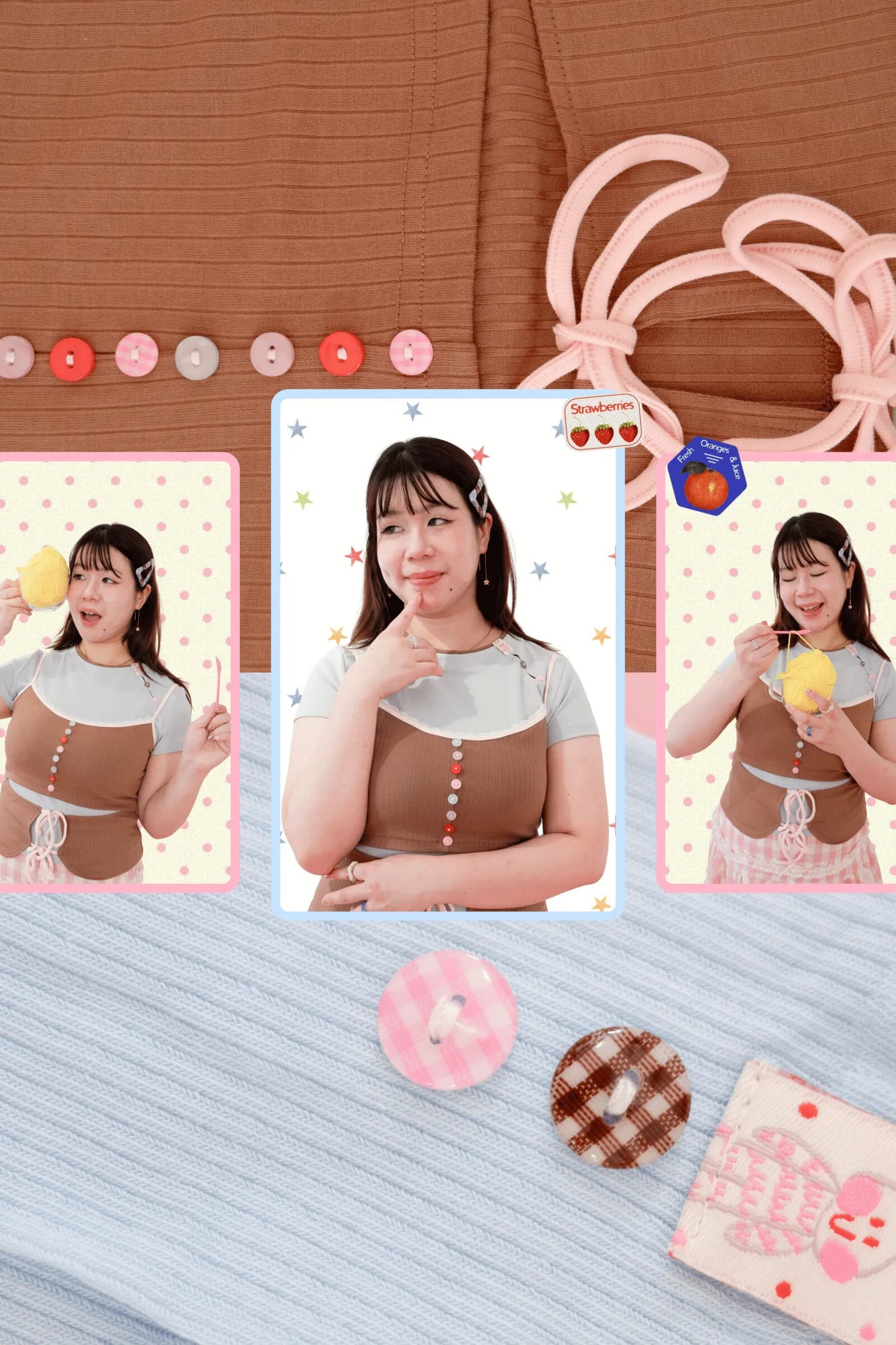 Double Scoop Tank Top Choco Brownie