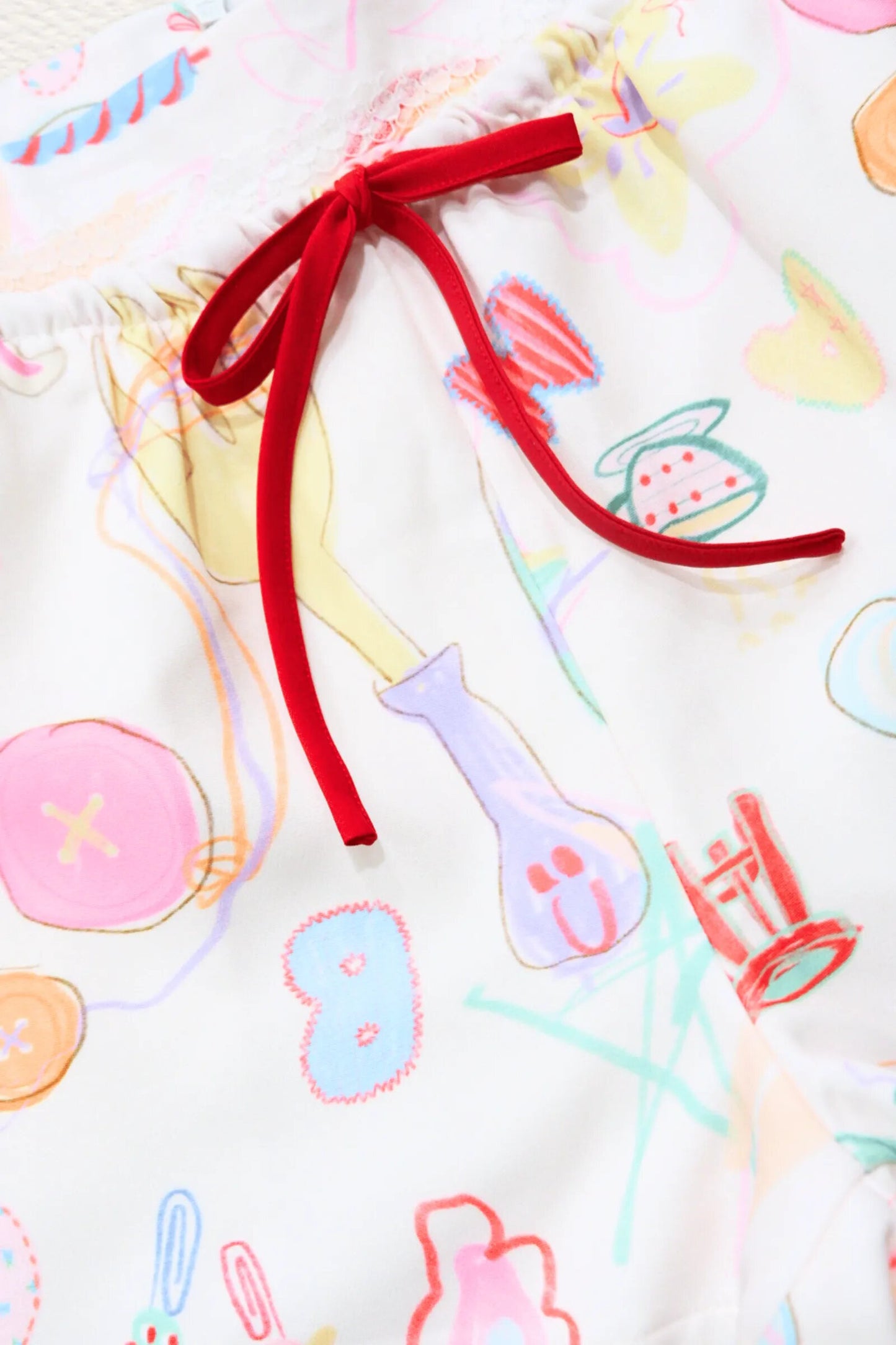 Dear Days Red Skort