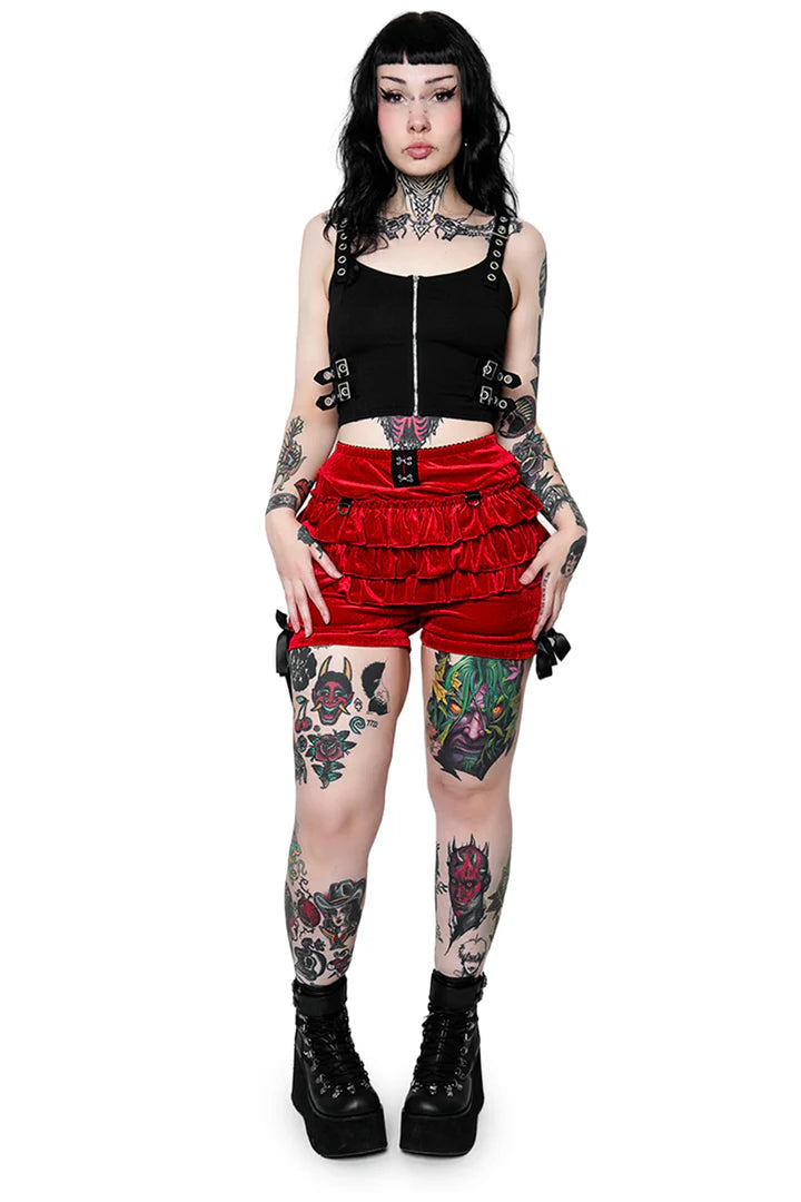 Bloomers Rosemary Velours Rouge