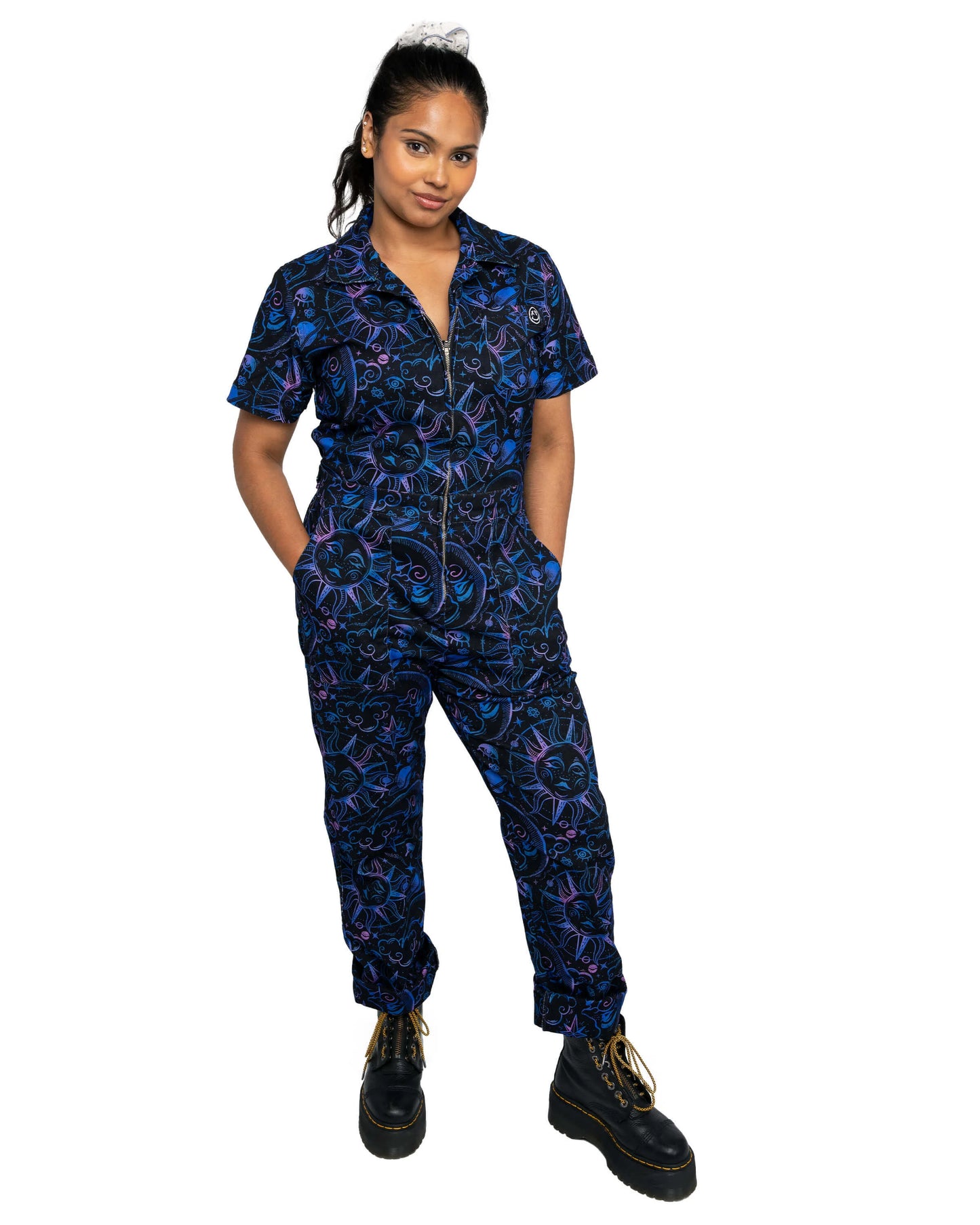 Kurzärmeliger Overall Celestial Dreams
