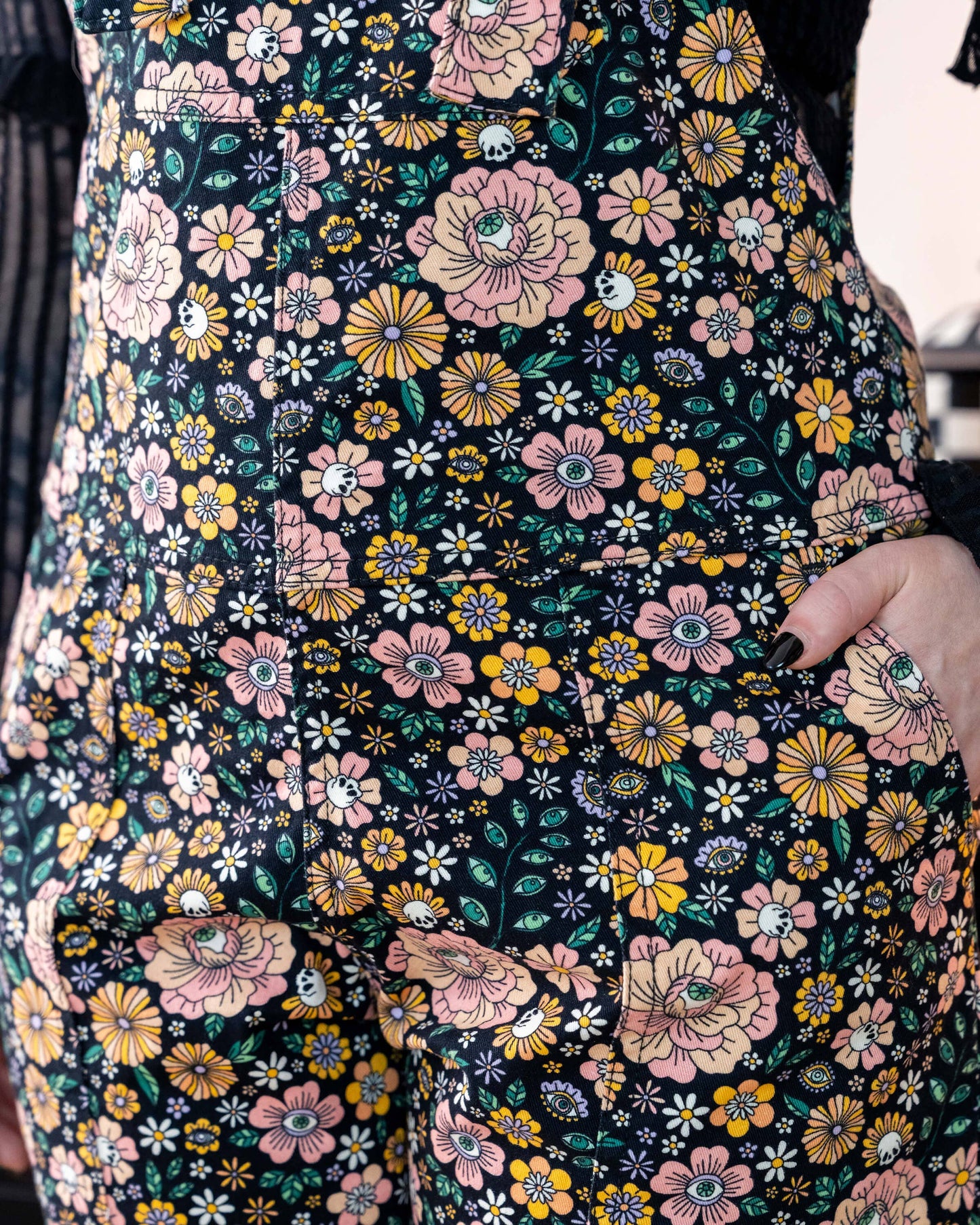 Salopette à fleurs Eye Spy