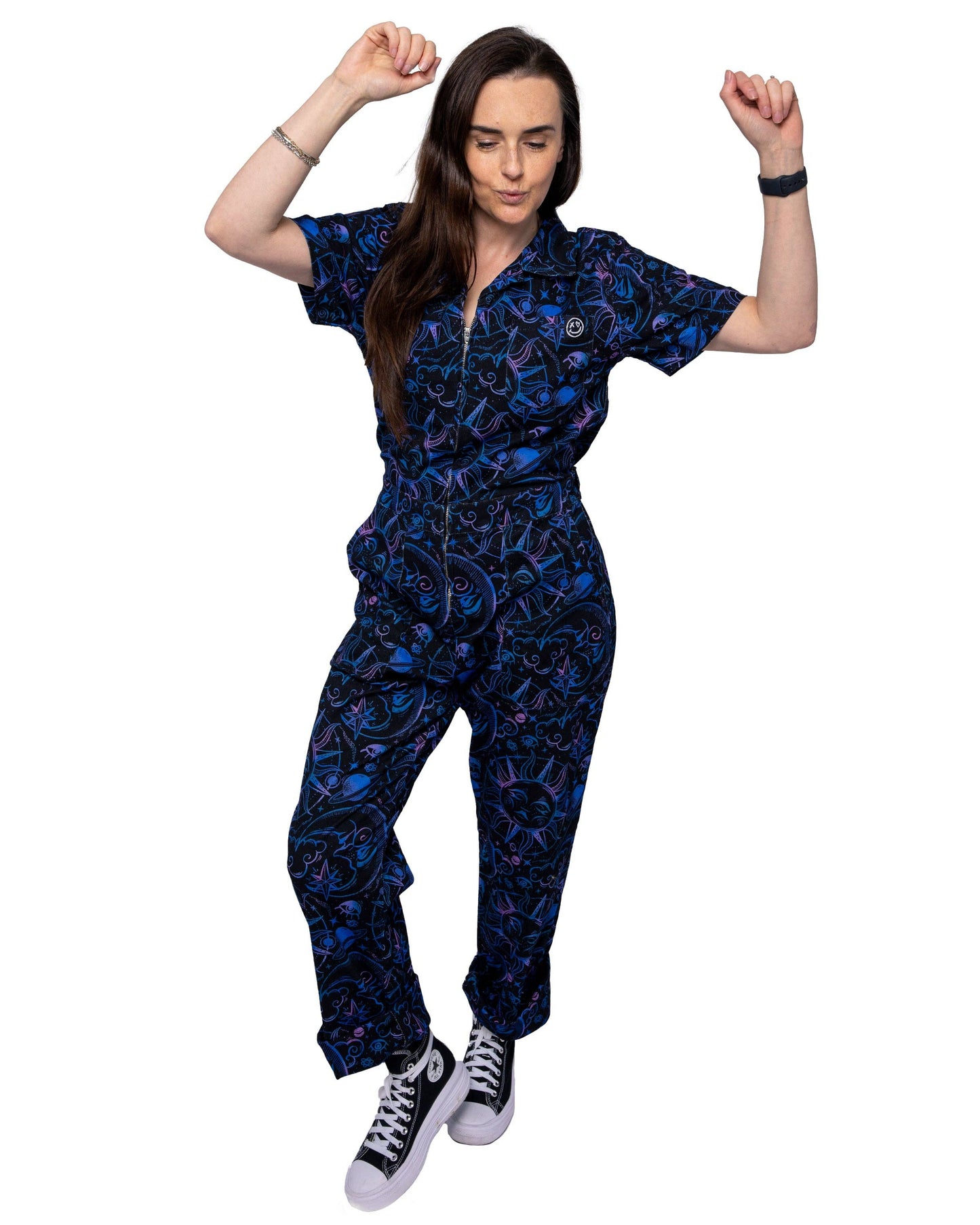 Kurzärmeliger Overall Celestial Dreams