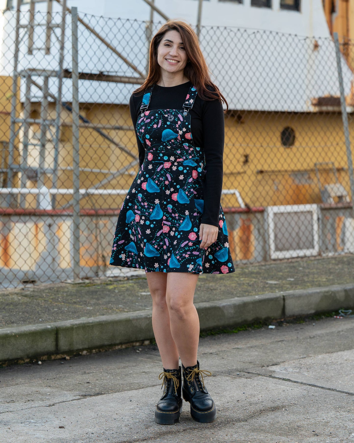 Jellyfish Pinafore Dress