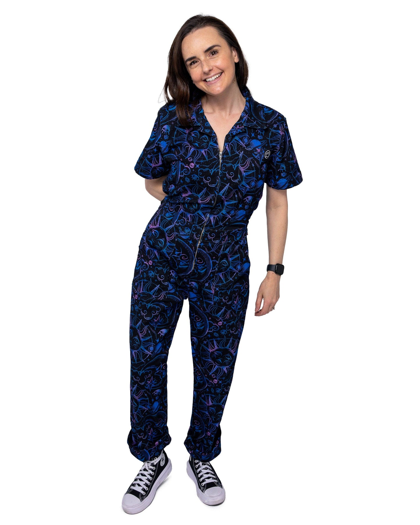 Kurzärmeliger Overall Celestial Dreams