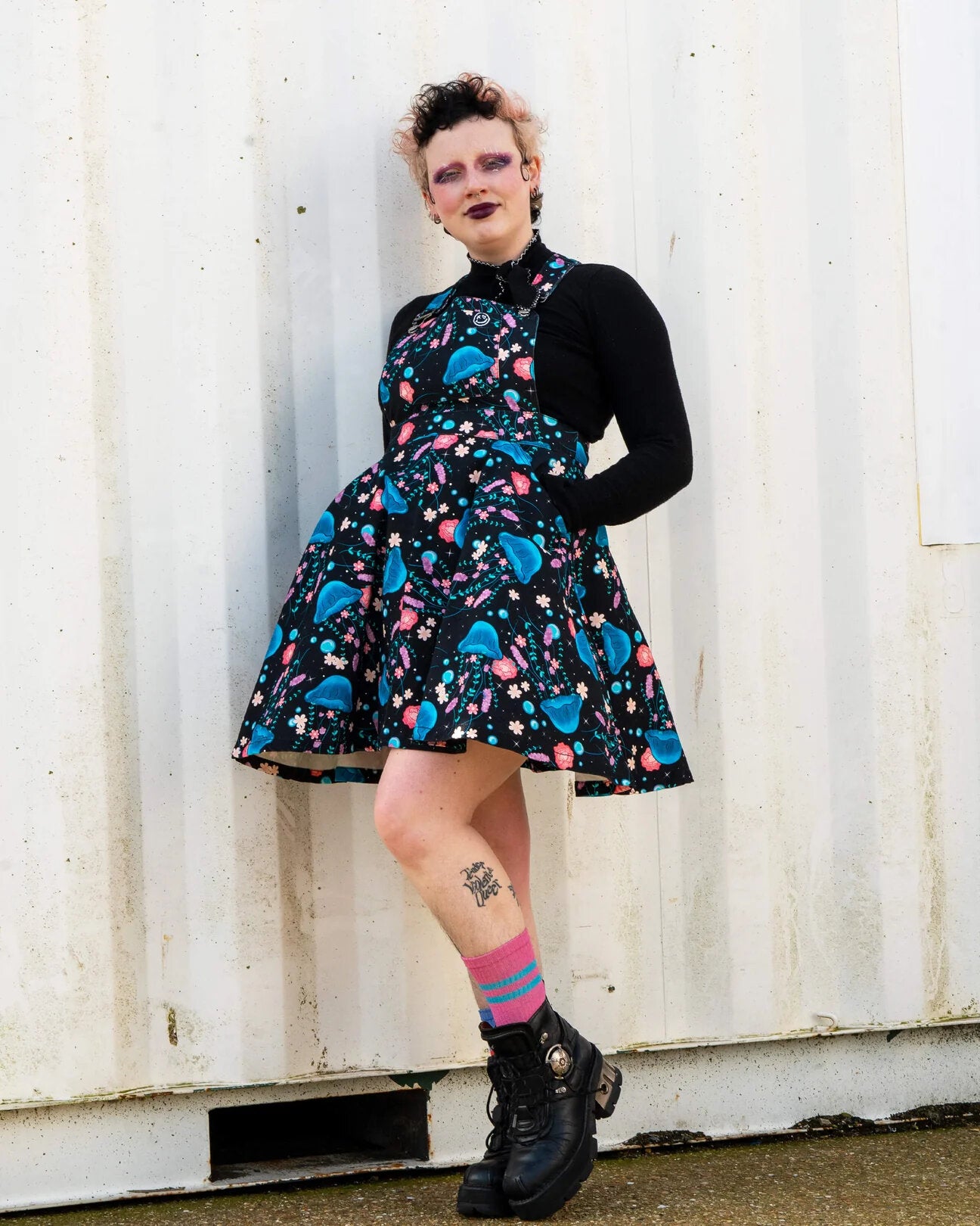 Jellyfish Pinafore Dress