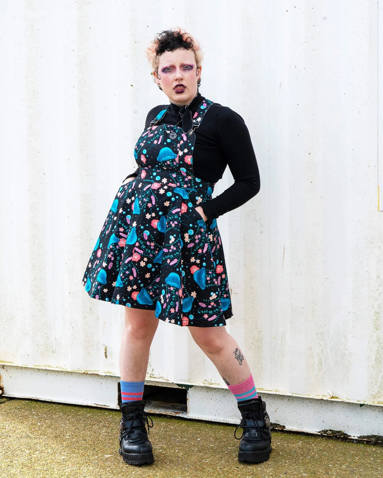 Jellyfish Pinafore Dress