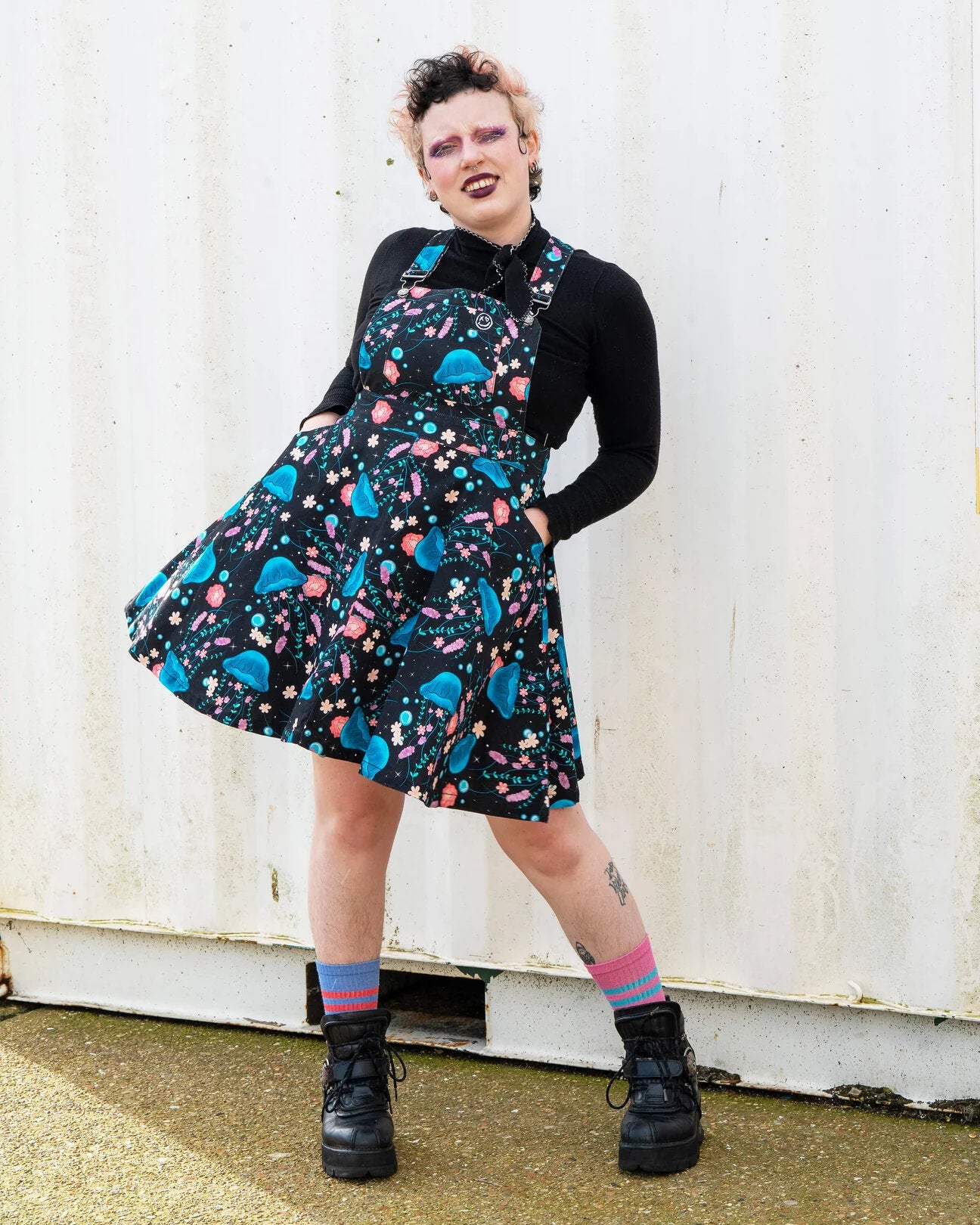 Jellyfish Pinafore Dress