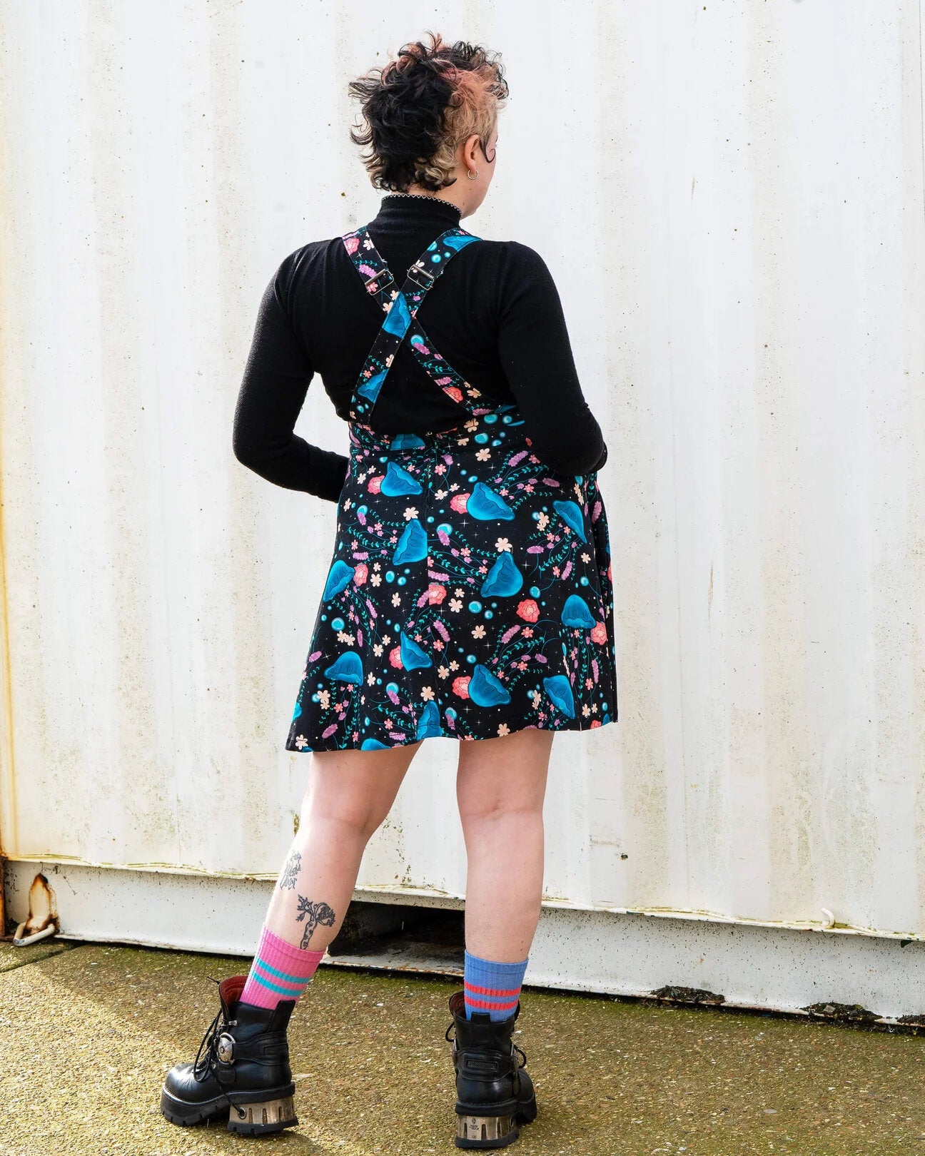 Jellyfish Pinafore Dress